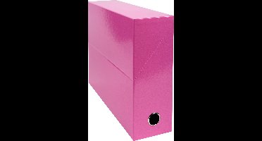 Exacompta 5x Iderama® Transportdoos 90mm - Roze - 89924E