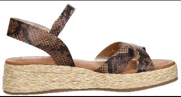 Mexx Talina Sandalen Touwzool - Cognac - Maat 40