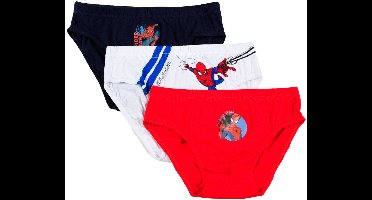 Spiderman Action kinderondergoed, onderste 3 stuks/pak 6 - 8 jaar / 116 - 128 cm