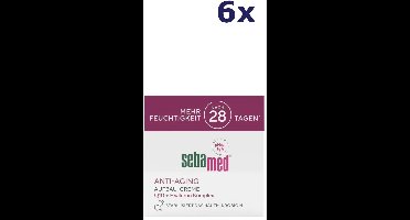 6x Sebamed Anti-aging gezichtscrème Q10 Aufbau 50 ml