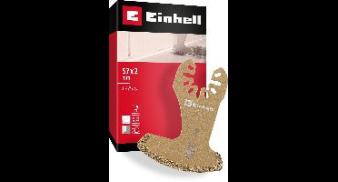 Einhell 708075 Segmentmesser HM 57mm Zaagblad Chroom-vanadium staal, Hardmetaal 57 mm 1 stuk(s)