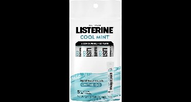 Listerine On-The-Go Cool Mint Alcohol Free Mouthwash