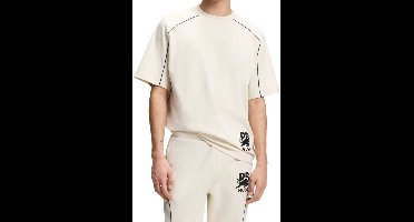 Boss Heren T-Shirt Wit 50559676/114 Dorox Rb