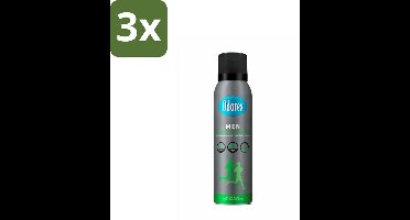 3 x Odorex Deodorant Spray For Men Fresh Protection 150 ml - Man Deodorant - Deodorant Spray - Zweet En Geur - Frisheid - Sportieve Geur