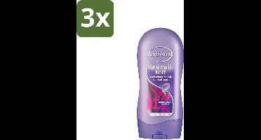 3 x Andrélon - Verleidelijk Kort - Conditioner - Voor Kort Haar - 300 ml - Kort Haar Conditioner - Volume Voor Kort Haar - Verzorging Kort Haar - Luchtig Haar - Soepel Haar