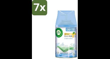 7 x Air Wick - Luchtverfrisser Navulling - Fris Linnen & Lila - Automatische Spray - 250 ml - Luchtverfrisser - Frisheid - Geur - Geurverspreiding - Automatische Geur