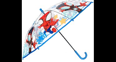 Spiderman Spidey Hero transparante kinderparaplu Ø72 cm