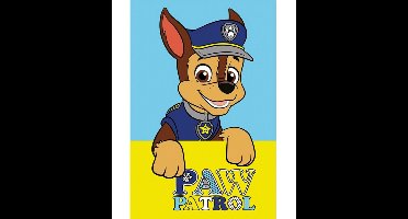 Paw Patrol Chase handdoek, gezichtshanddoek, handdoek 30x50 cm
