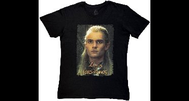 Lord Of The Rings - Legolas Sun Gleam Homage Heren Tshirt - 2XL - Zwart