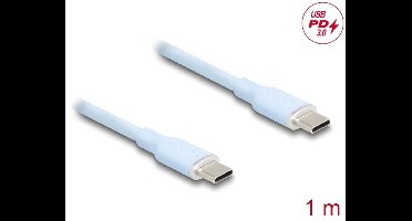 DeLOCK 81234 USB-kabel USB 2.0 1 m USB C Blauw