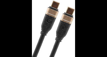 OEHLBACH 33202 USB-kabel USB 3.2 Gen 2x2 3 m USB C Zwart