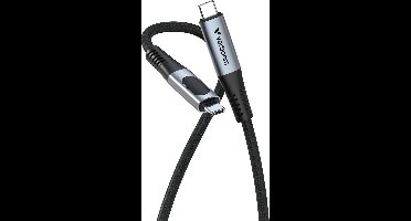 Verbatim Usb-C Naar Usb-C Kabel 100W Voor Laptop Telefoon 120Cm Snel