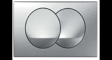 Geberit Delta - Bedieningsplaat, mat chroom 115.100.46.5