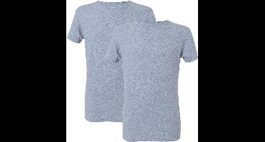 McGregor - Premium Stretch T-shirt - V-neck - 2-Pack - Grijs - XXL