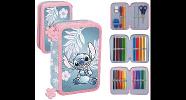 Stitch 3 vaks meisjes pennenetui Hawaii