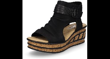 Rieker dames sleehak zwart