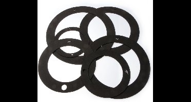 Fame FRSP-B Skinny Regular Plus Set Black - Accessoire voor drumvellen