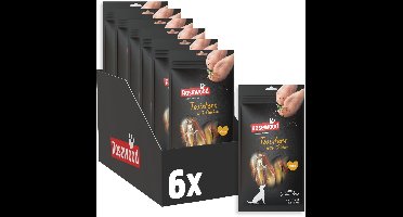 Rosewood Twisters Kip Small - Kauwstaven voor Kleine Honden - Met Kip & Runderhuid - Graanvrij & Glutenvrij - Zonder Kunstmatige Toevoegingen - 6 zakjes à 90g