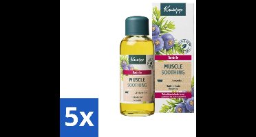 Kneipp - Badolie - Muscle Soothing - Jeneverbes - Verkwikkend voor spieren - 100 ml - Bulkverpakking - 5 stuks
