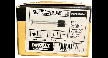 DeWalt DDF3000200 Universele PAT-spijker 32 mm voor 100 stuks