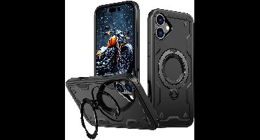 Hurtel Hybrid Armor Hoesje Voor Iphone 16 Plus Met Magsafe Beschermhoes