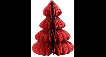 Kerstboom Decoris Rood Papier Ø 72 x 90 cm