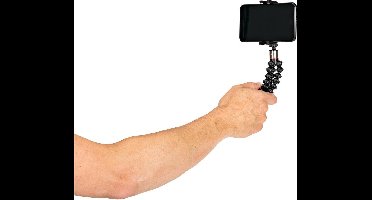 JOBY GripTight ONE GP Tripod 1/4 inch Zwart Incl. smartphonehouder