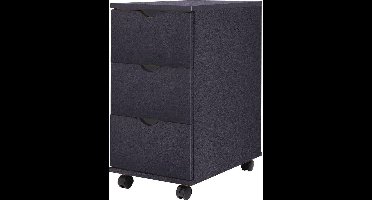 vidaXL - Ladekast - 33x45x60 - cm - zwart