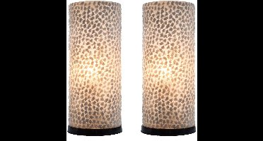 Tafellamp Wangi White 40cm 2 Stuks