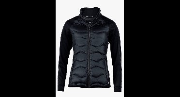 Stillwater Dames - Zwart Premium hybride donsjack | Maat L | Zwart