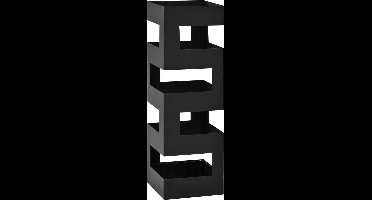 vidaXL - Parapluhouder - staal - zwart