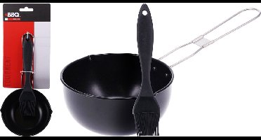 BBQ saus pannetje speelgoed met kwast - educatief kinderspel.