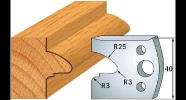 CMT - Profielmessen voor profielfreeskop - Frees - Snijgereedschappen - Profielfrees - 1 Stuk(s)