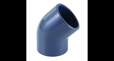 PVC Bocht 45°, Muffe 25mm, PN16, PVC Fitting