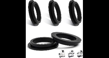 5-delige Set Zwembad O-ringen Reserveonderdelen - Voor Intex Zwembad Filterpomp - Afdichtringen - Rubberen ringen - L-vormige O-ringen Reserveonderdelen - Wasmachines - 11412 Wasmachines
