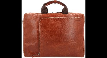 PICARD Leren Business tas Rugzak met laptopvak Buddy Business Bag and Backpack Cognac Bruine