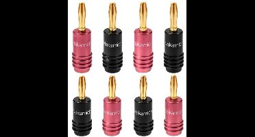 8x Nakamichi Banaanstekker Nieuwe Variant - Banaan Stekker 8 stuks