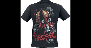 Deadpool Headpool Heren T-shirt - zwart - 3XL
