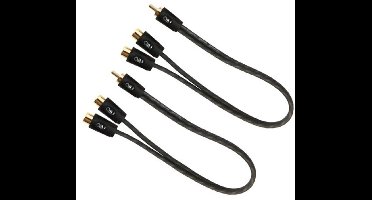 2x Y-Cinch kabel Cosmic 0,3m mannelijk naar 2 vrouwelijk