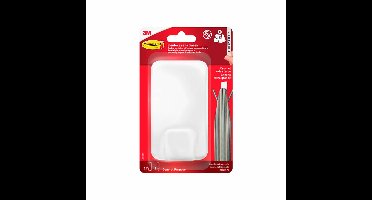 Haak voor ophanging 3M 6,8 kg Wit Plastic (1 Stuks)