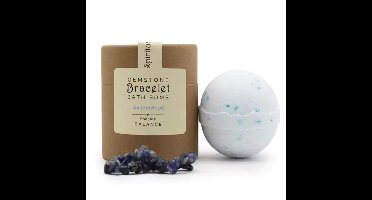 Sodaliet Edelsteen Armband - Badbom Giftset - Wellness & Energie in Één Cadeau