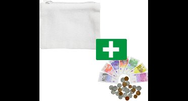 Katoenen Portemonnee - Inclusief Speelgeld Munten En Biljetten