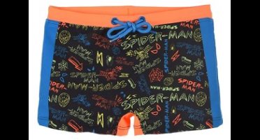 Marvel Spiderman Zwembroek - Zwemboxer - Fluor Oranje- Maat 104