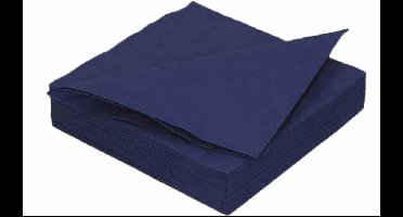 Daily Style – Servetten – Donkerblauw – 100 stuks – Feest & Tafel Decoratie