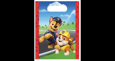 Paw Patrol - Giftbag- Rood - Tas - Kinderen ( 24 stuks)