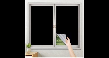 Draagbaar zelfklevend, zelfklevend, tijdelijk verduisteringsgordijn voor op reis 145 x 100 cm