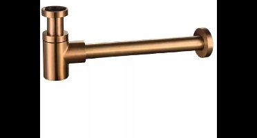 Sanifun Rover sifon laag 5/4 geborsteld brons koper.