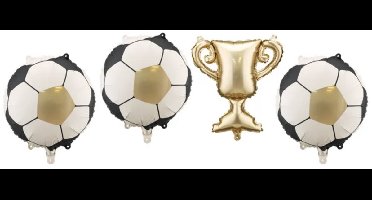 Folieballonnen voor slingers Trofee met ballen - mix