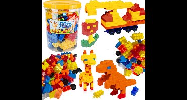 Bouwsets Kunststof-Montessori speelgoed- constructie speelgoed-114 pcs