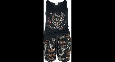 Harry Potter Marauder's Map Pyjama zwart S Katoen -